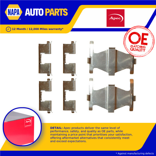 Brake pad fitting - brake, kit