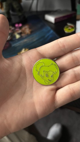 Disney tinker bell green round - tinker,