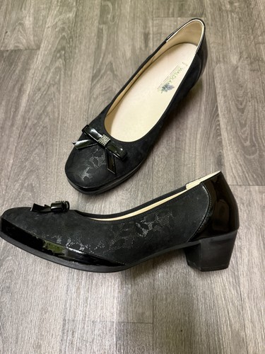 Waldlaufer black leather - waldlaufer,