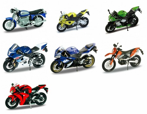 Motorbike scale die cast - motorbike, die-cast