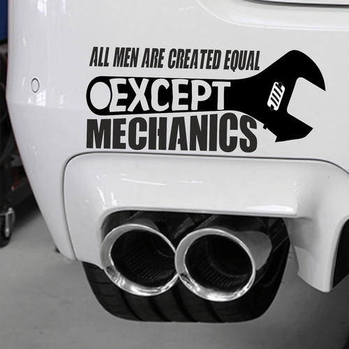 Mechanics tool box sticker - tool,