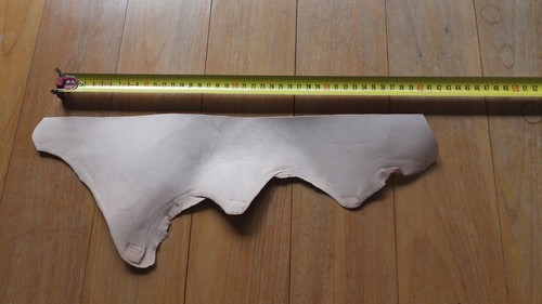 Kangaroo leather natural veg - leather,