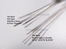 Dental Flat Twist Wires
