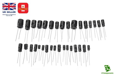 Electrolytic capacitors 5pcs - electrolytic,