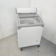 Chest Freezer Glass Curved
