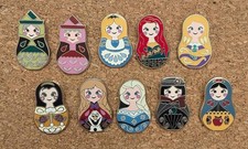 Disney Pin Set Of 10 Nesting