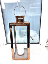 TALL COPPER COLOURED METAL &