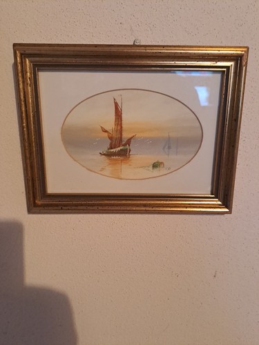 Peter bull watercolour 1980s - peter,
