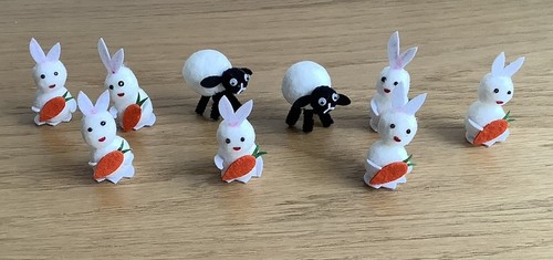Miniature animals sheep x - animals,