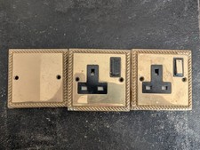 2 x Varilight Georgian Brass