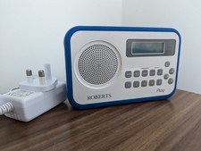 Roberts Play Digital Blue Radio DAB/DAB+/FM RD with power lead