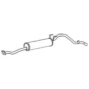 Klarius tail pipe back - klarius, &