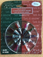 10 x coloured Spare Christmas