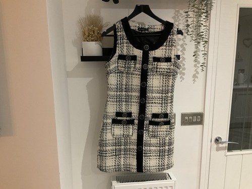Ladies pinafore dress - pinafore, dress.