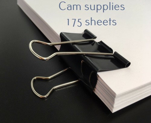 Bulldog foldback clips 51mm - bulldog,