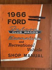Dodge Motor Home Workshop Manual 1966 Brochure Part Original  Shop