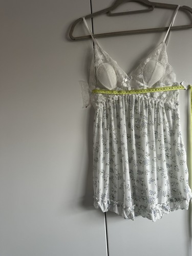 Women blue white - white, floral