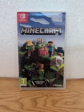 Nintendo Switch Minecraft Game Cartridge & Case No Instructions Tested Working