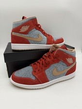 Jordan 1 Mid SE Denim Red - UK
