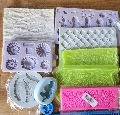 Job lot silicone - job, moulds