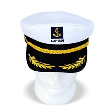 Adult Navy Captain Hat Yacht