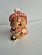 Pendelfin Barney Bundle (red) Collectable Rabbit Ornament VGC