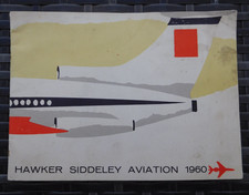 Hawker Siddeley Aviation 1960 Illustrated Aircraft Catalogue Booklet 24 Pages