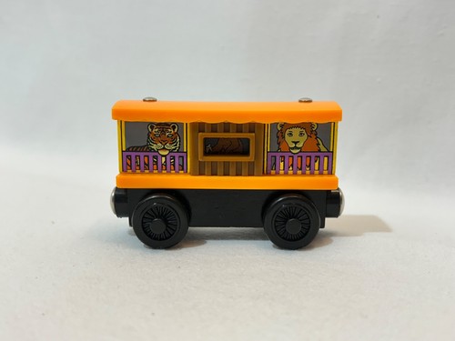 Zoo car wagon truck wooden - zoo,