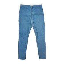 Topshop Joni Skinny Jeans Size W32 L32 High Waisted Blue