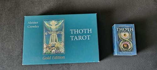 Thoth tarot gold edition - thoth, card