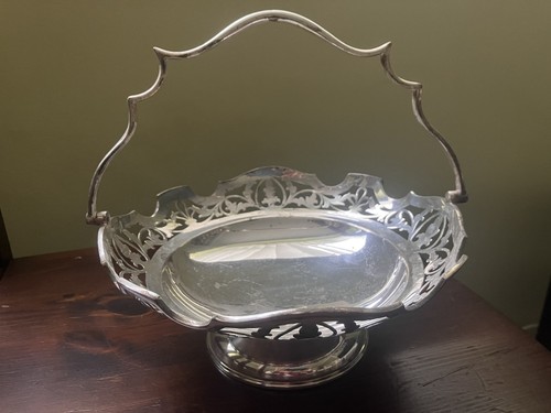 Antique silver plated large - silver,