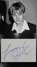 LEONARDO DICAPRIO signed LARGE