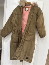 River Island Khaki Parka Coat