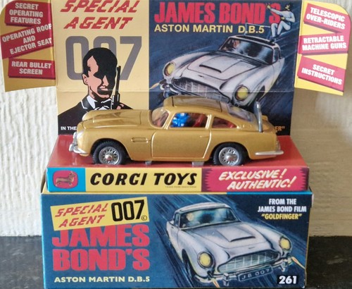 Corgi 261 james bond aston - 261,