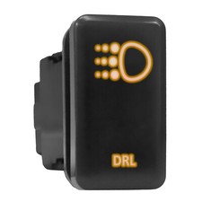 DRL - Orange Backlit Tall Push