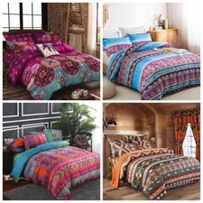 Bohemian duvet cover set - duvet,