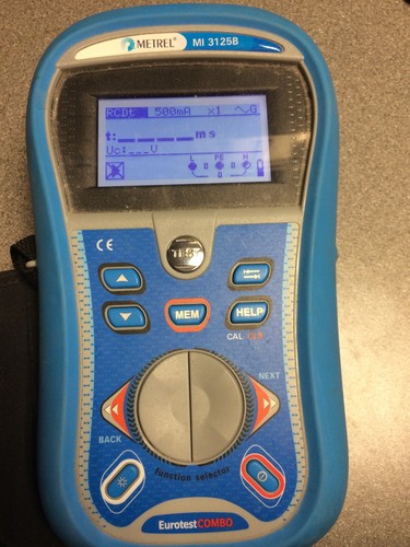 Calibration metrel mi3125b - metrel,