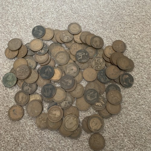 British old copper pennies - , job