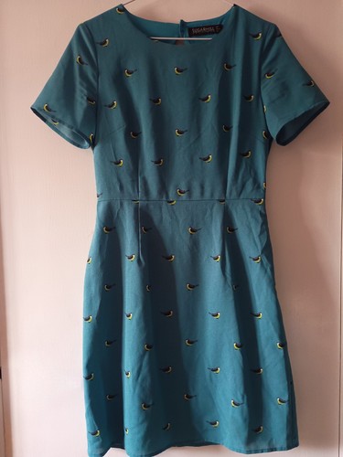 Sugarhill boutique teal bird - teal,