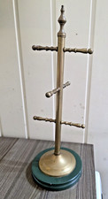 VINTAGE BRASS & WOOD (GREEN)