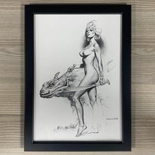 BORIS VALLEJO FRAMED ART