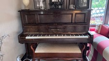 C Bechstein upright piano nice condition outside need’s tuning & a new home!