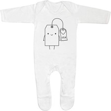 'Tea Bag' Baby Romper