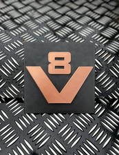 Scania V8 Badge - Old Style