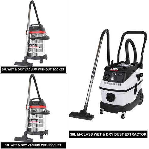 Excel 30l dust extractor - excel,