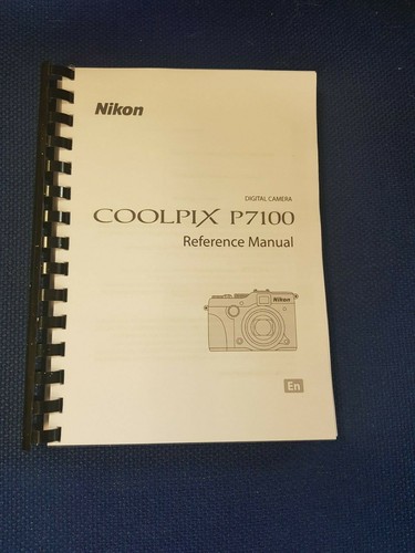 Nikon p7100 printed - nikon,