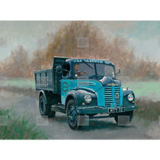 Dodge 103 Tipper Vintage 1950's  British Lorries Trucks & Vans Metal Wall Art