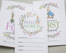 Peter Rabbit Milestone Cards