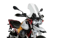 Puig Moto Motorcycle Touring Screen Clear For Moto Guzzi V85 TT 2021-Current