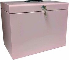 A4 Metal File Filing Box